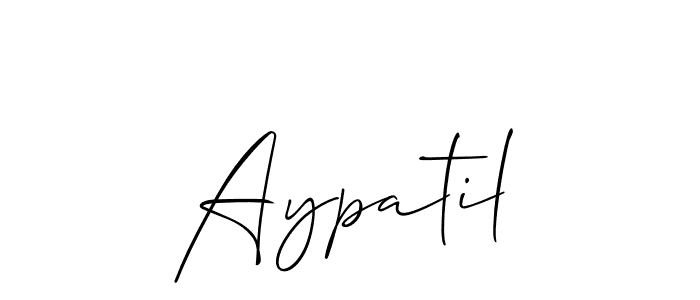 You can use this online signature creator to create a handwritten signature for the name Aypatil. This is the best online autograph maker. Aypatil signature style 2 images and pictures png