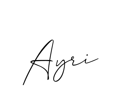 Also You can easily find your signature by using the search form. We will create Ayri name handwritten signature images for you free of cost using Allison_Script sign style. Ayri signature style 2 images and pictures png