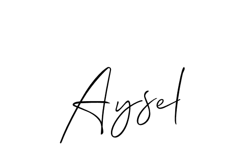 Similarly Allison_Script is the best handwritten signature design. Signature creator online .You can use it as an online autograph creator for name Aysel. Aysel signature style 2 images and pictures png