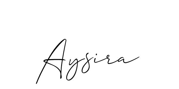 Make a beautiful signature design for name Aysira. Use this online signature maker to create a handwritten signature for free. Aysira signature style 2 images and pictures png