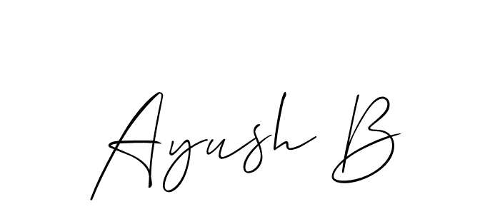 This is the best signature style for the Ayush B name. Also you like these signature font (Allison_Script). Mix name signature. Ayush B signature style 2 images and pictures png