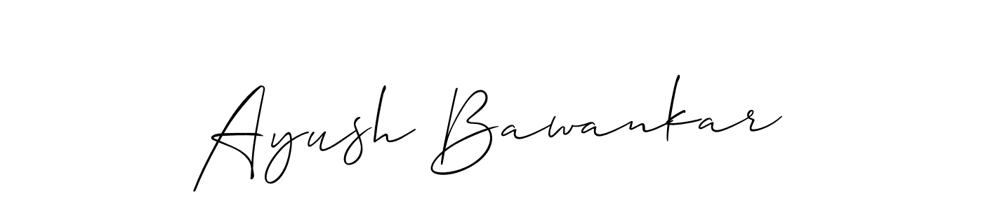 You can use this online signature creator to create a handwritten signature for the name Ayush Bawankar. This is the best online autograph maker. Ayush Bawankar signature style 2 images and pictures png