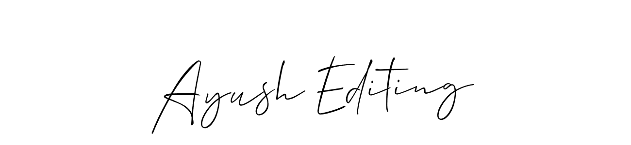 See photos of Ayush Editing official signature by Spectra . Check more albums & portfolios. Read reviews & check more about Allison_Script font. Ayush Editing signature style 2 images and pictures png