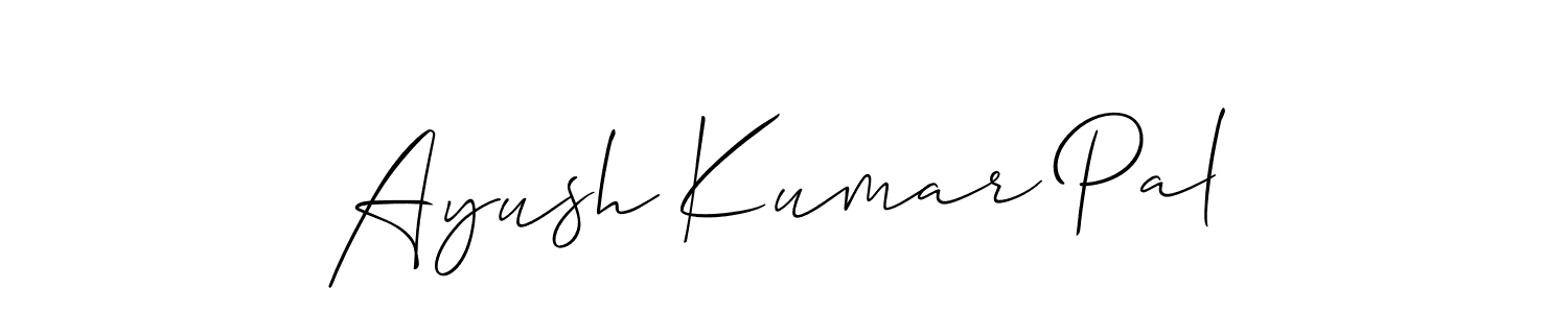 This is the best signature style for the Ayush Kumar Pal name. Also you like these signature font (Allison_Script). Mix name signature. Ayush Kumar Pal signature style 2 images and pictures png