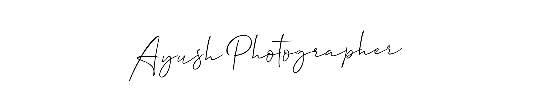 You can use this online signature creator to create a handwritten signature for the name Ayush Photographer. This is the best online autograph maker. Ayush Photographer signature style 2 images and pictures png