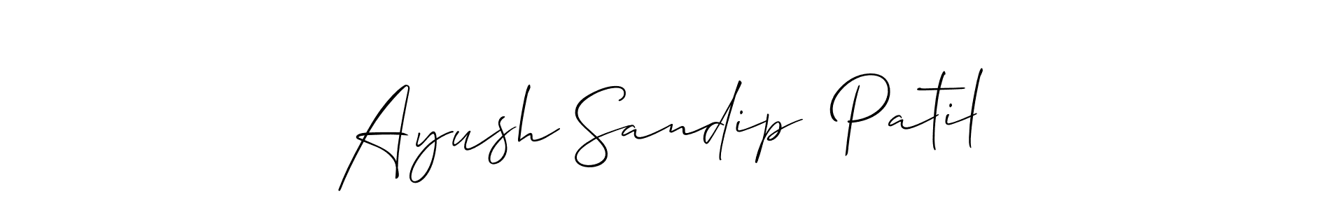 How to Draw Ayush Sandip  Patil signature style? Allison_Script is a latest design signature styles for name Ayush Sandip  Patil. Ayush Sandip  Patil signature style 2 images and pictures png