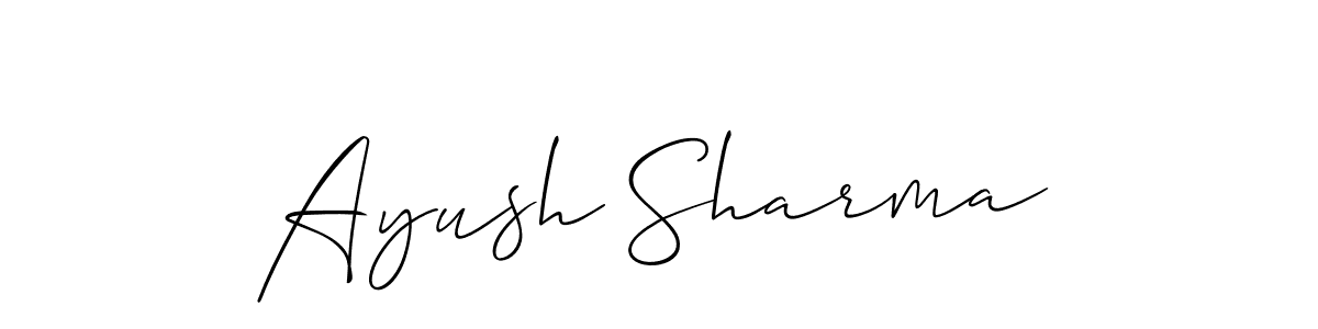This is the best signature style for the Ayush Sharma name. Also you like these signature font (Allison_Script). Mix name signature. Ayush Sharma signature style 2 images and pictures png