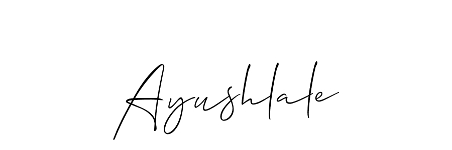 Best and Professional Signature Style for Ayushlale. Allison_Script Best Signature Style Collection. Ayushlale signature style 2 images and pictures png