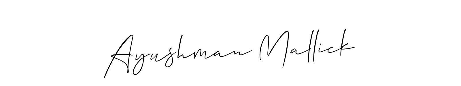 See photos of Ayushman Mallick official signature by Spectra . Check more albums & portfolios. Read reviews & check more about Allison_Script font. Ayushman Mallick signature style 2 images and pictures png