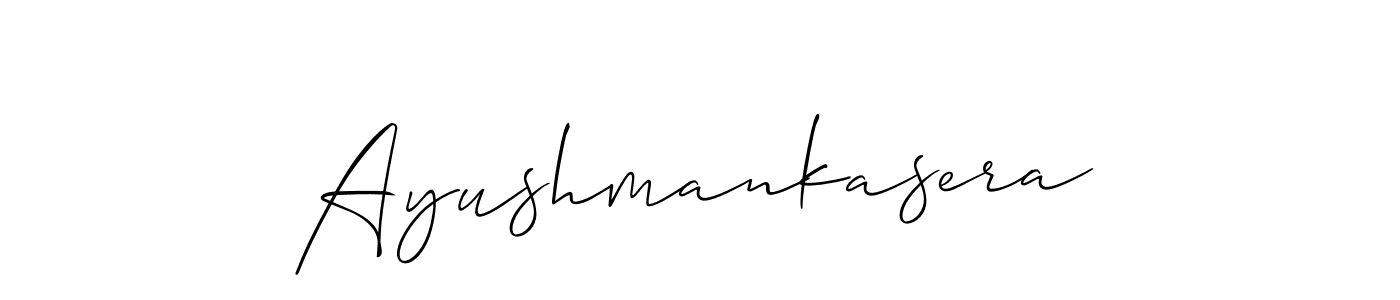 Once you've used our free online signature maker to create your best signature Allison_Script style, it's time to enjoy all of the benefits that Ayushmankasera name signing documents. Ayushmankasera signature style 2 images and pictures png