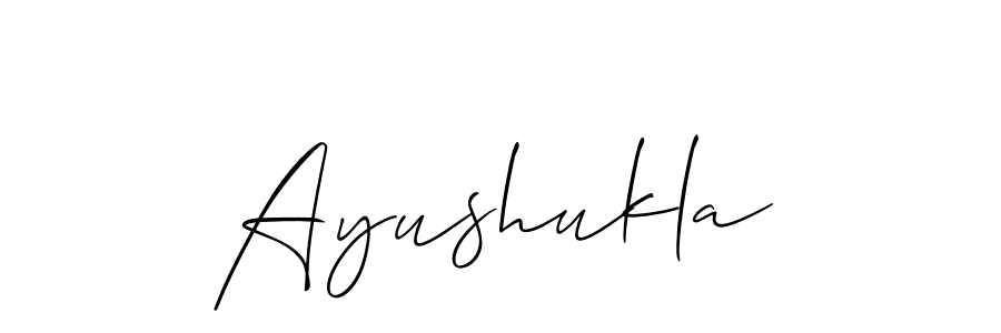 if you are searching for the best signature style for your name Ayushukla. so please give up your signature search. here we have designed multiple signature styles  using Allison_Script. Ayushukla signature style 2 images and pictures png