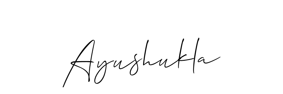 if you are searching for the best signature style for your name Ayushukla. so please give up your signature search. here we have designed multiple signature styles  using Allison_Script. Ayushukla signature style 2 images and pictures png