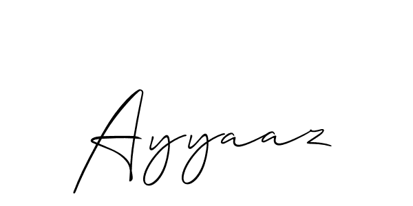 Similarly Allison_Script is the best handwritten signature design. Signature creator online .You can use it as an online autograph creator for name Ayyaaz. Ayyaaz signature style 2 images and pictures png