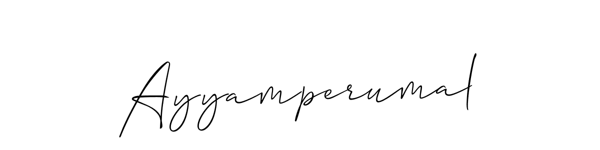 Make a short Ayyamperumal signature style. Manage your documents anywhere anytime using Allison_Script. Create and add eSignatures, submit forms, share and send files easily. Ayyamperumal signature style 2 images and pictures png