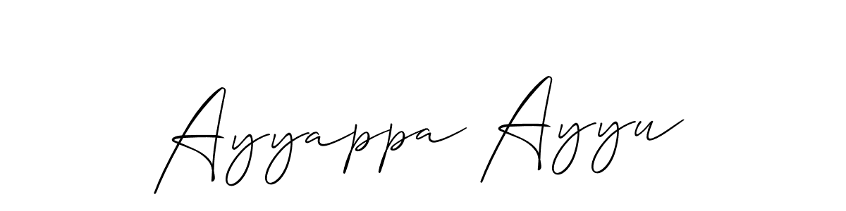 This is the best signature style for the Ayyappa Ayyu name. Also you like these signature font (Allison_Script). Mix name signature. Ayyappa Ayyu signature style 2 images and pictures png