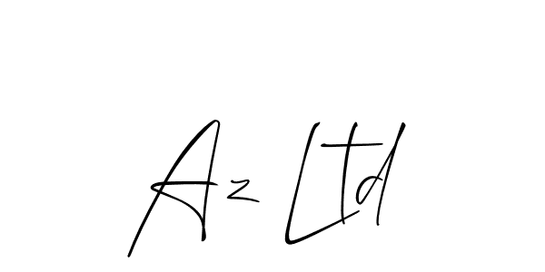 It looks lik you need a new signature style for name Az Ltd. Design unique handwritten (Allison_Script) signature with our free signature maker in just a few clicks. Az Ltd signature style 2 images and pictures png