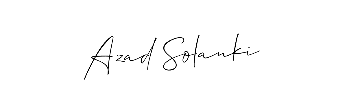 Once you've used our free online signature maker to create your best signature Allison_Script style, it's time to enjoy all of the benefits that Azad Solanki name signing documents. Azad Solanki signature style 2 images and pictures png