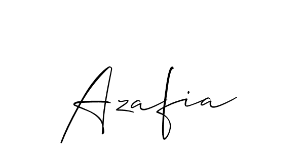 It looks lik you need a new signature style for name Azafia. Design unique handwritten (Allison_Script) signature with our free signature maker in just a few clicks. Azafia signature style 2 images and pictures png