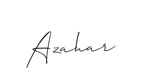 Make a short Azahar signature style. Manage your documents anywhere anytime using Allison_Script. Create and add eSignatures, submit forms, share and send files easily. Azahar signature style 2 images and pictures png