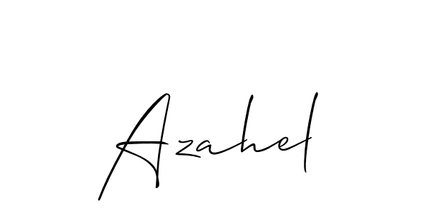See photos of Azahel official signature by Spectra . Check more albums & portfolios. Read reviews & check more about Allison_Script font. Azahel signature style 2 images and pictures png