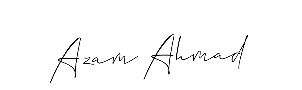 Here are the top 10 professional signature styles for the name Azam Ahmad. These are the best autograph styles you can use for your name. Azam Ahmad signature style 2 images and pictures png