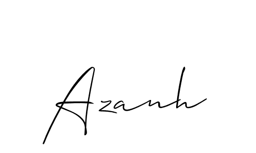 This is the best signature style for the Azanh name. Also you like these signature font (Allison_Script). Mix name signature. Azanh signature style 2 images and pictures png