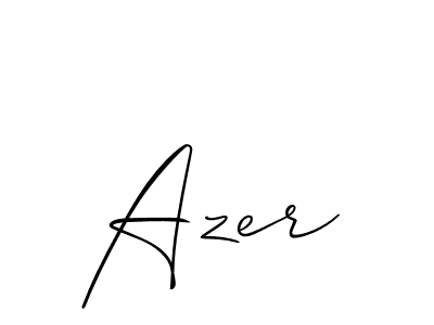 Also You can easily find your signature by using the search form. We will create Azer name handwritten signature images for you free of cost using Allison_Script sign style. Azer signature style 2 images and pictures png