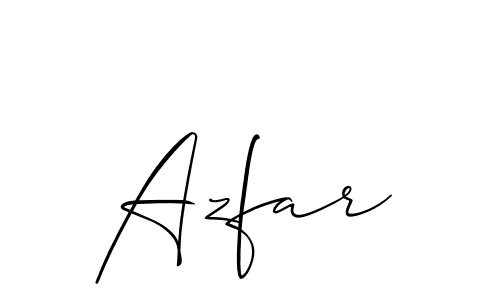 How to Draw Azfar signature style? Allison_Script is a latest design signature styles for name Azfar. Azfar signature style 2 images and pictures png