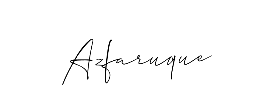 The best way (Allison_Script) to make a short signature is to pick only two or three words in your name. The name Azfaruque include a total of six letters. For converting this name. Azfaruque signature style 2 images and pictures png