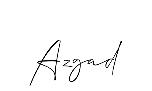 Best and Professional Signature Style for Azgad. Allison_Script Best Signature Style Collection. Azgad signature style 2 images and pictures png