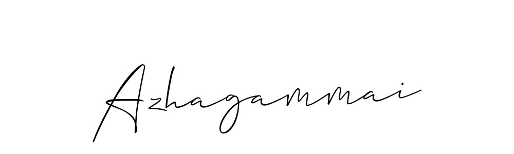 Make a beautiful signature design for name Azhagammai. Use this online signature maker to create a handwritten signature for free. Azhagammai signature style 2 images and pictures png