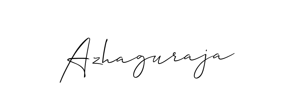 How to make Azhaguraja name signature. Use Allison_Script style for creating short signs online. This is the latest handwritten sign. Azhaguraja signature style 2 images and pictures png