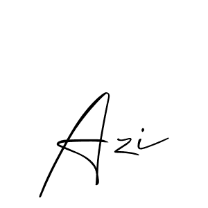 Also You can easily find your signature by using the search form. We will create Azi name handwritten signature images for you free of cost using Allison_Script sign style. Azi signature style 2 images and pictures png