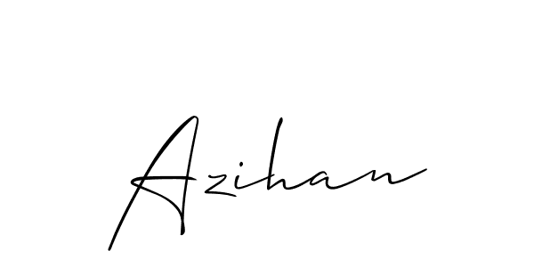 Make a short Azihan signature style. Manage your documents anywhere anytime using Allison_Script. Create and add eSignatures, submit forms, share and send files easily. Azihan signature style 2 images and pictures png