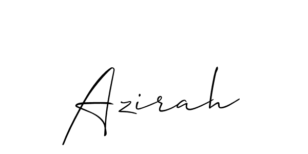 Similarly Allison_Script is the best handwritten signature design. Signature creator online .You can use it as an online autograph creator for name Azirah. Azirah signature style 2 images and pictures png