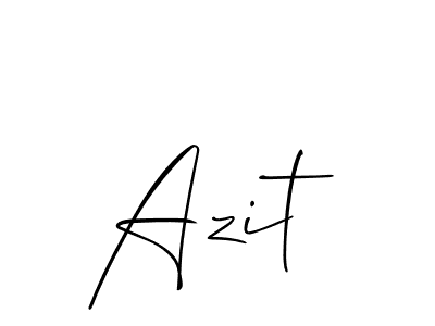 Similarly Allison_Script is the best handwritten signature design. Signature creator online .You can use it as an online autograph creator for name Azit. Azit signature style 2 images and pictures png