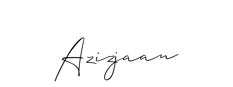 How to Draw Azizjaan signature style? Allison_Script is a latest design signature styles for name Azizjaan. Azizjaan signature style 2 images and pictures png