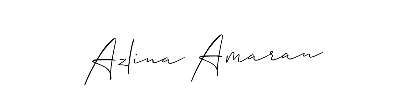 Check out images of Autograph of Azlina Amaran name. Actor Azlina Amaran Signature Style. Allison_Script is a professional sign style online. Azlina Amaran signature style 2 images and pictures png
