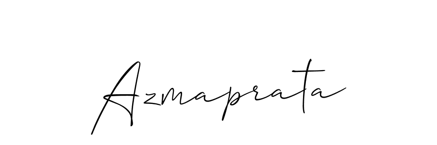 You should practise on your own different ways (Allison_Script) to write your name (Azmaprata) in signature. don't let someone else do it for you. Azmaprata signature style 2 images and pictures png