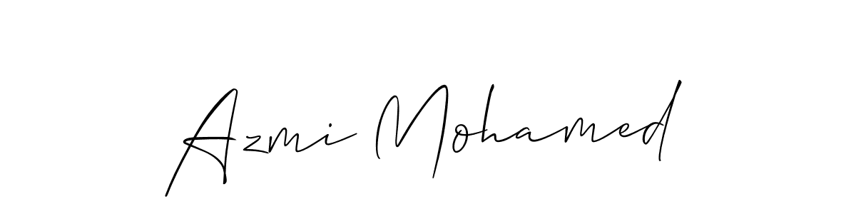 Once you've used our free online signature maker to create your best signature Allison_Script style, it's time to enjoy all of the benefits that Azmi Mohamed name signing documents. Azmi Mohamed signature style 2 images and pictures png
