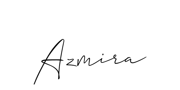 Allison_Script is a professional signature style that is perfect for those who want to add a touch of class to their signature. It is also a great choice for those who want to make their signature more unique. Get Azmira name to fancy signature for free. Azmira signature style 2 images and pictures png