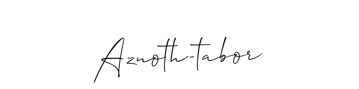 You can use this online signature creator to create a handwritten signature for the name Aznoth-tabor. This is the best online autograph maker. Aznoth-tabor signature style 2 images and pictures png