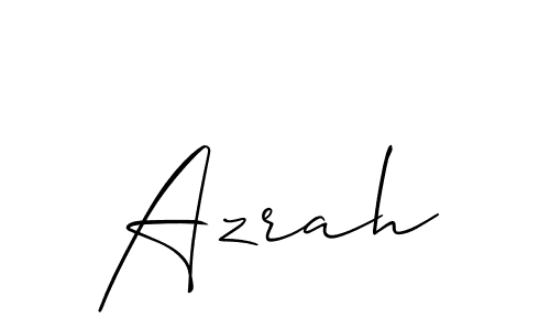 Similarly Allison_Script is the best handwritten signature design. Signature creator online .You can use it as an online autograph creator for name Azrah. Azrah signature style 2 images and pictures png