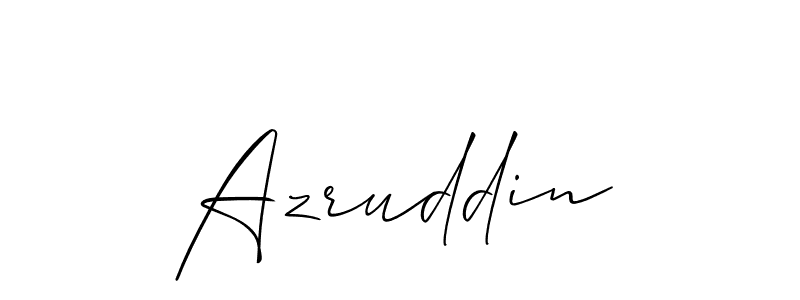 How to Draw Azruddin signature style? Allison_Script is a latest design signature styles for name Azruddin. Azruddin signature style 2 images and pictures png