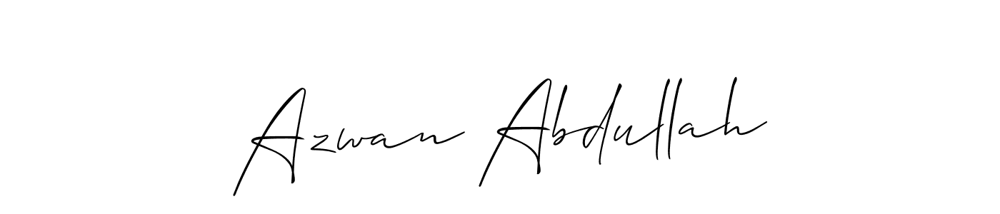 You can use this online signature creator to create a handwritten signature for the name Azwan Abdullah. This is the best online autograph maker. Azwan Abdullah signature style 2 images and pictures png
