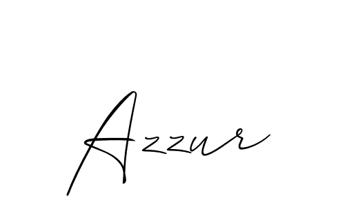 Best and Professional Signature Style for Azzur. Allison_Script Best Signature Style Collection. Azzur signature style 2 images and pictures png