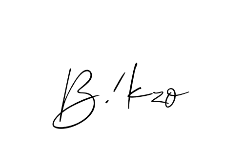 Make a short B!kzo signature style. Manage your documents anywhere anytime using Allison_Script. Create and add eSignatures, submit forms, share and send files easily. B!kzo signature style 2 images and pictures png