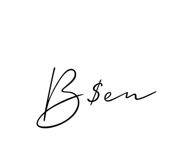 Similarly Allison_Script is the best handwritten signature design. Signature creator online .You can use it as an online autograph creator for name B$en. B$en signature style 2 images and pictures png