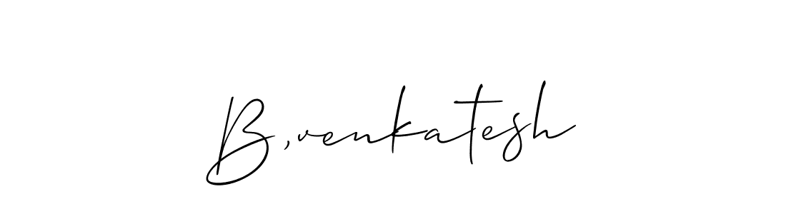 You can use this online signature creator to create a handwritten signature for the name B,venkatesh. This is the best online autograph maker. B,venkatesh signature style 2 images and pictures png