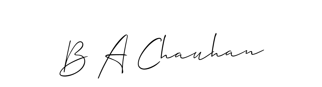 Here are the top 10 professional signature styles for the name B A Chauhan. These are the best autograph styles you can use for your name. B A Chauhan signature style 2 images and pictures png